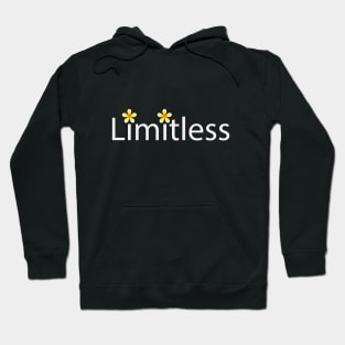 Limitless creative typographic artwork Hoodie